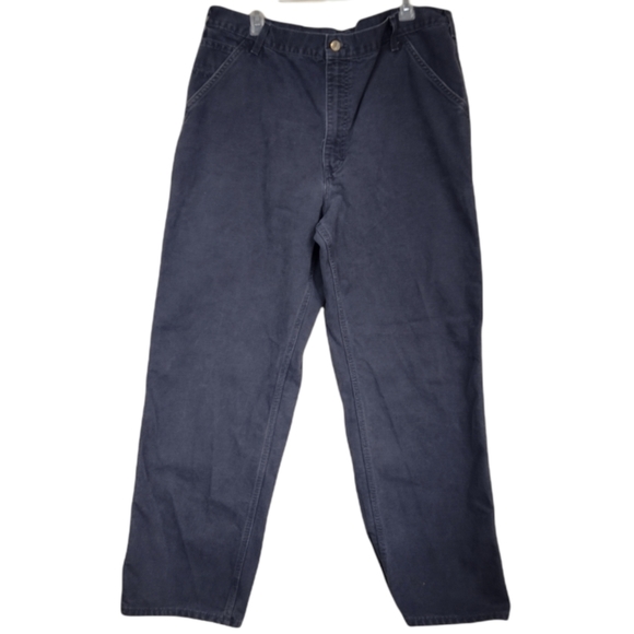 Carhartt Other - Vintage Carhartt grey carpenter canvas work pants 40x30